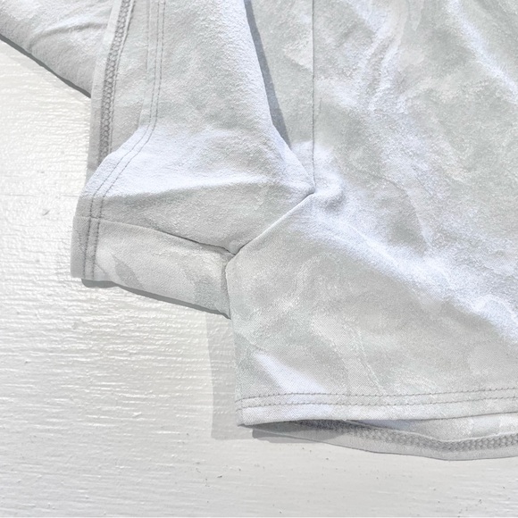 New Lanston Sport Curved Hem Shorts Grey Sample Size / Size Small - Picture 4 of 12